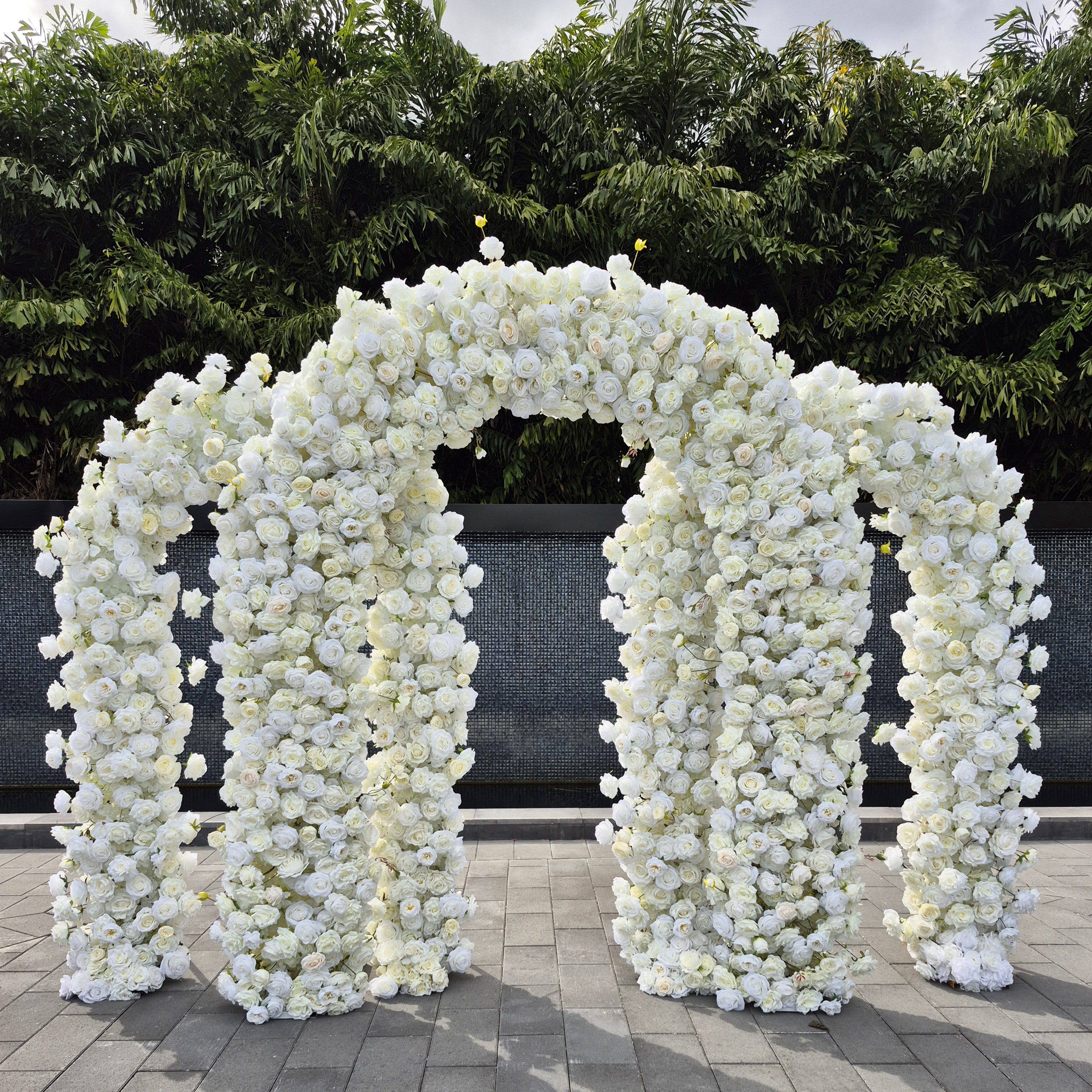 #B0012 - Small Triple Arches Ceremony Set, $595.00 Small Triple Arches Ceremony Set