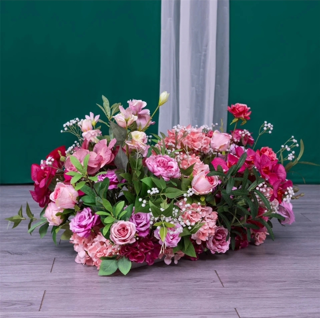 #C0040 - Luxury Purple Hot Pink Rose Orchid Flower Ball, $65.00 Luxury Purple Hot Pink Rose Orchid Flower Ball
