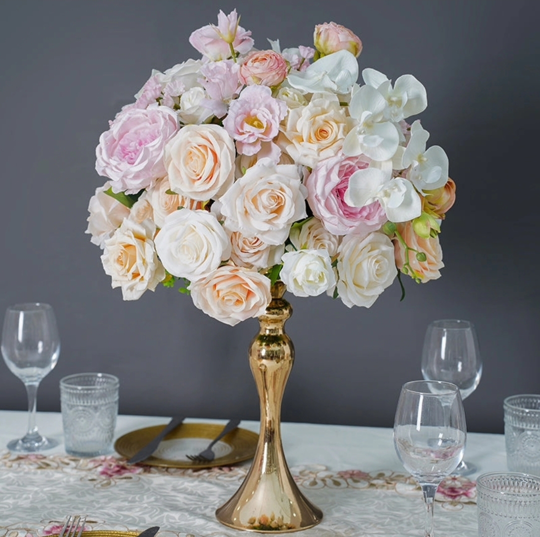 #C0028 - Pink Rose Flower Ball, $35.00 Pink Rose Flower Ball